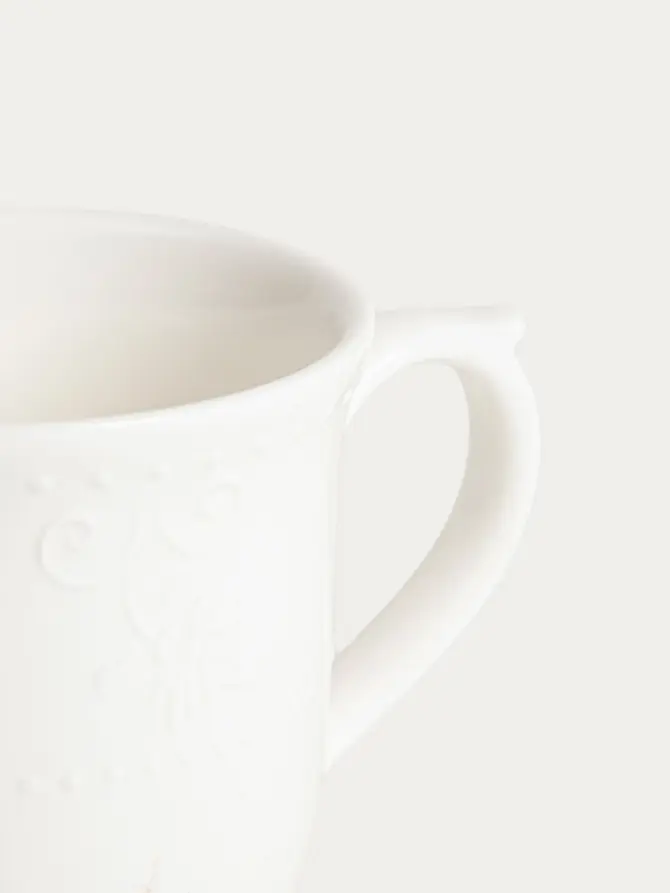 Kubek VISTAL porcelanowy biały 0,3 l
