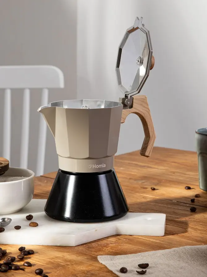 Kawiarka MIA MOKKA czarno-szara 6 cups