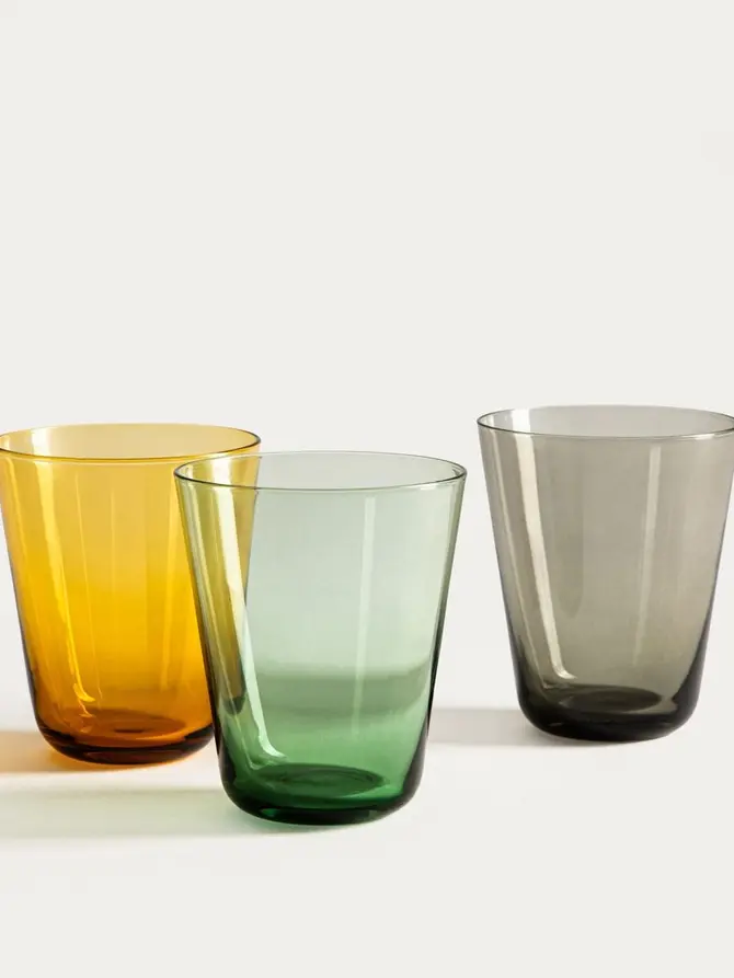Szklanka AMBERIS bursztynowa wysoka 0,3 l