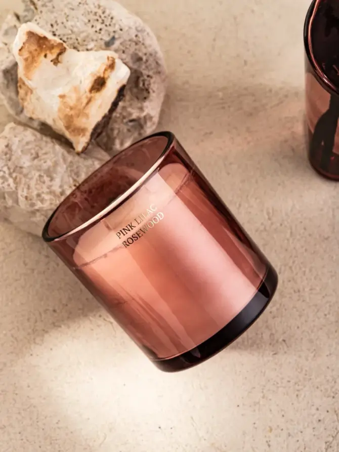 Świeca sojowa ETERNAL Pink Lilac Rosewood 380 g
