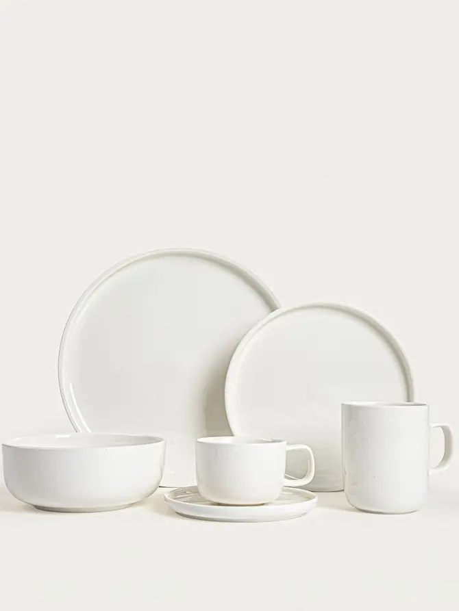 Misa BERGO porcelanowa duża biała 1,5 l