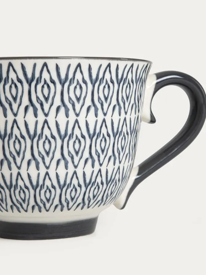 Kubek KIVO porcelanowy szary 0,4 l