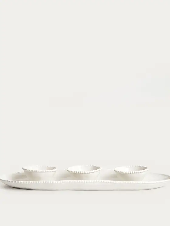 Naczynie do serwowania PADRA białe 40x14,5 cm