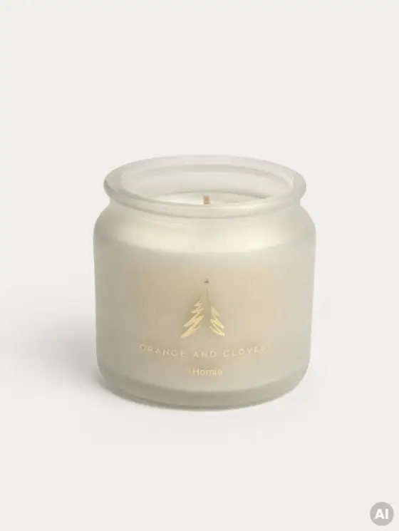 Świeca zapachowa SNOWFALL Orange and Cloves 160 g