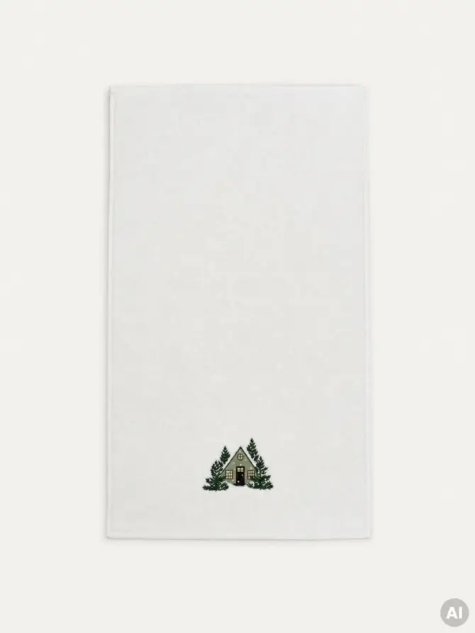 Ręcznik BLANCHE ze świątecznym motywem 45x75 cm