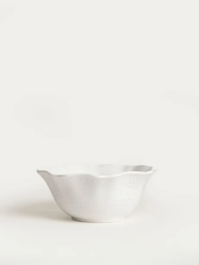 Miska VISTAL porcelanowa biała 0,45 l