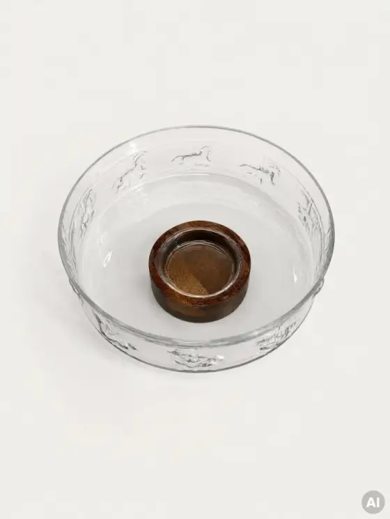 Misa SILVENT ze świątecznym wzorem 10,5x26 cm