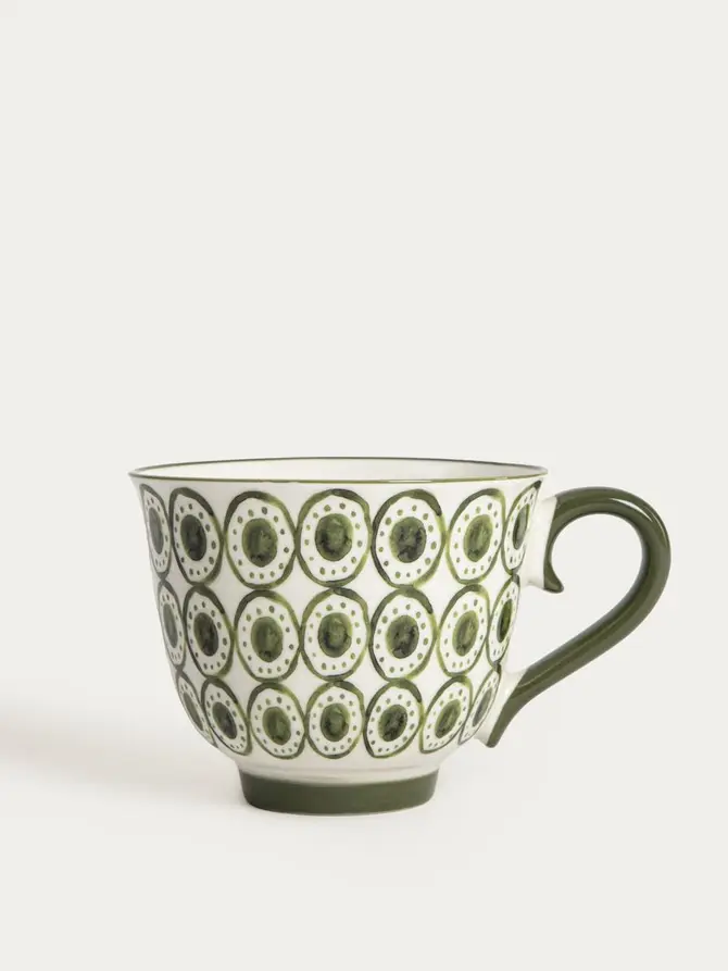 Kubek KIVO porcelanowy zielony 0,4 l