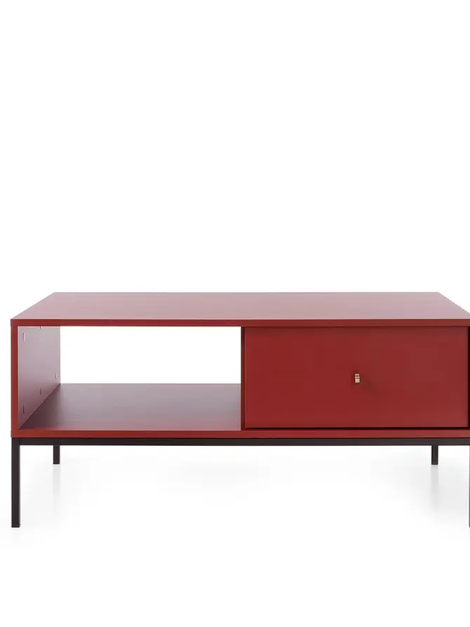 Komoda MONO bordowa 103,5x68x46,2 cm