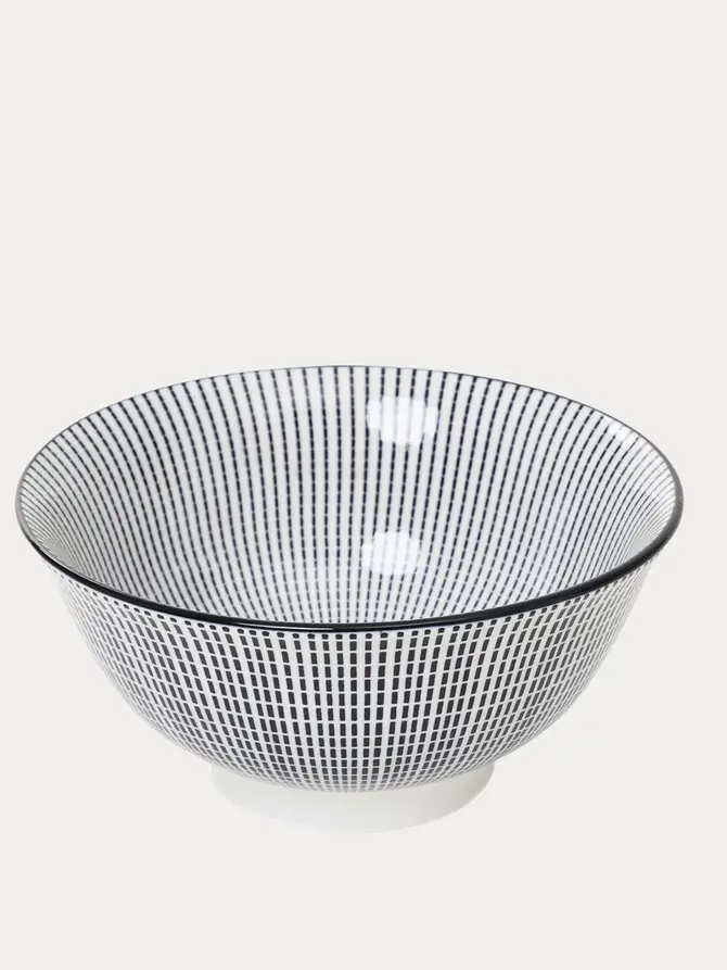Miska NAVIA porcelanowa czarna 15 cm