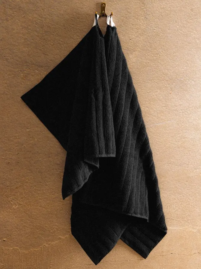 Ręcznik ASTRI czarny 70x130cm
