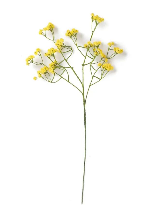Gałązka sztuczna CLADEL żółta 61 cm
