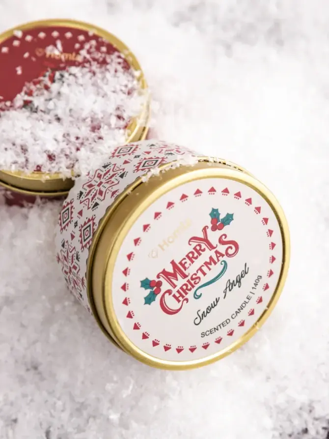 Świeca zapachowa HOLIDAY STAMP Snow Angel 140 g
