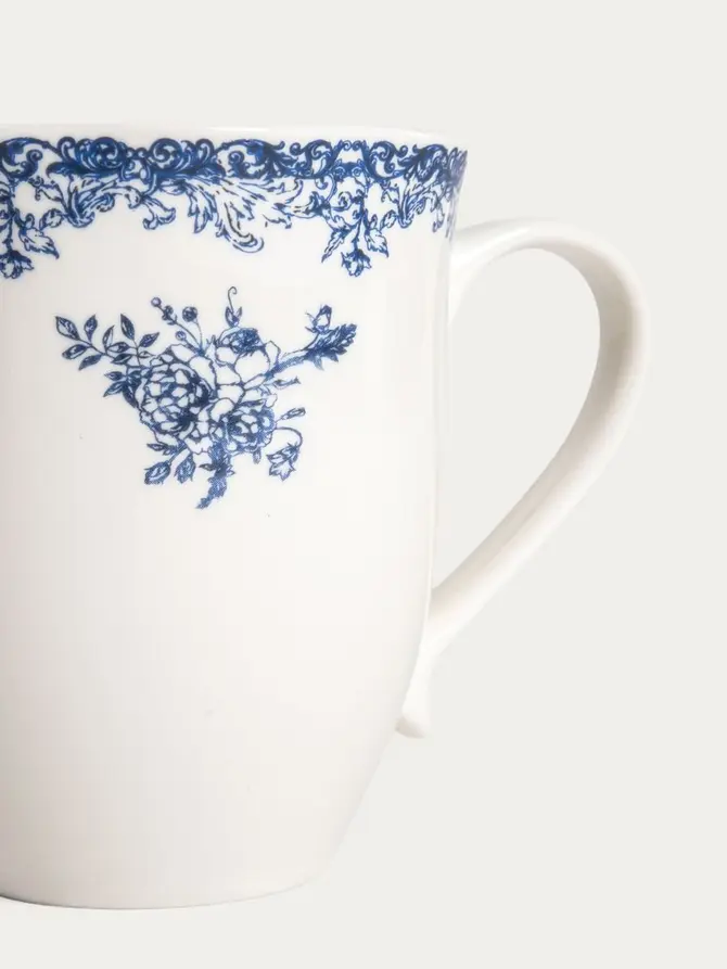 Kubek LOURRY porcelanowy granatowy 0,35 l