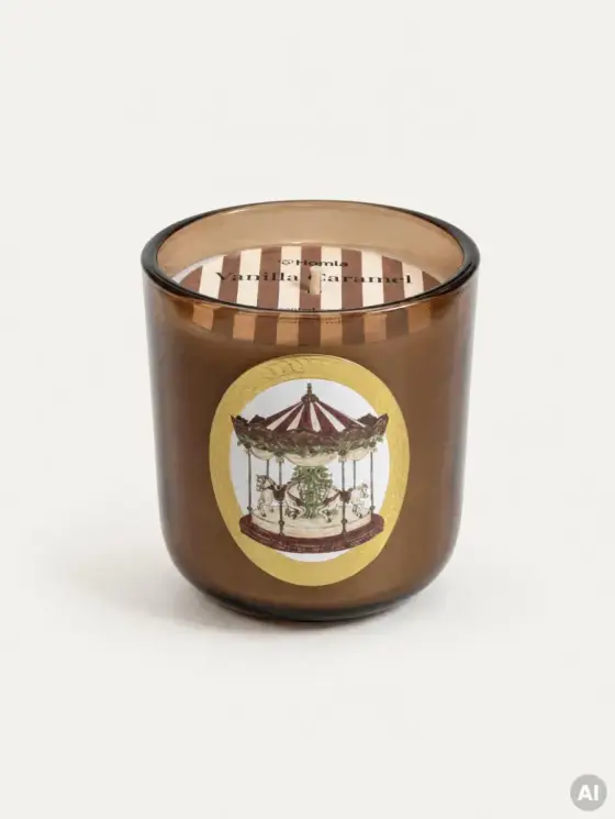 Zestaw świec SWEET CHRISTMAS Vanilla Caramel 3 szt. x 70 g