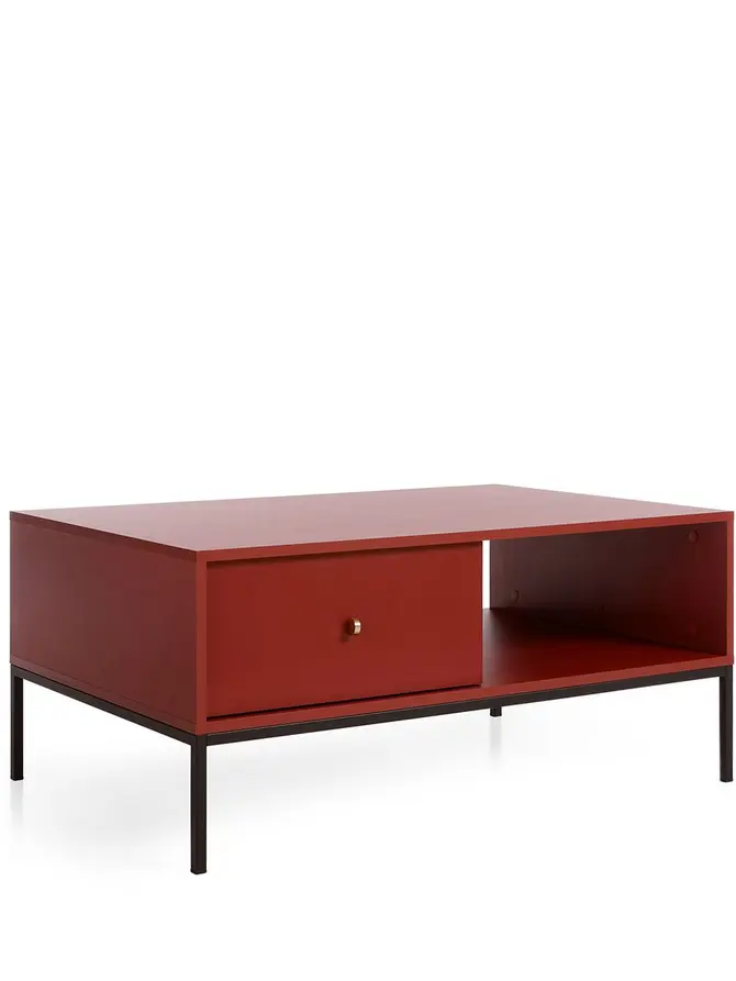 Komoda MONO bordowa 103,5x68x46,2 cm
