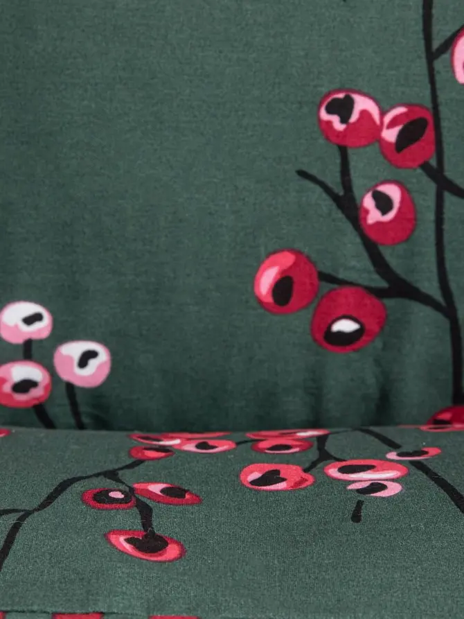 Pościel HOLLYBERRY bawełniana w świąteczny wzór 160x200 + 2*70x80 cm