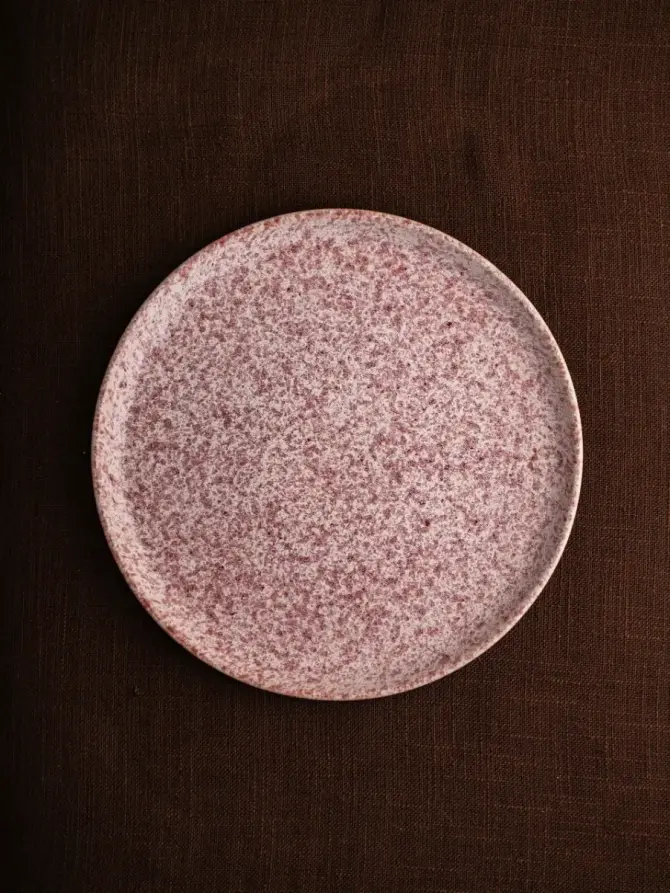 Talerz TARMA obiadowy czerwony 26 cm