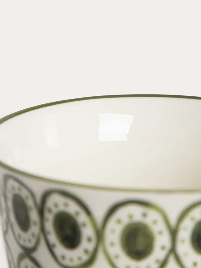 Kubek KIVO porcelanowy zielony 0,4 l