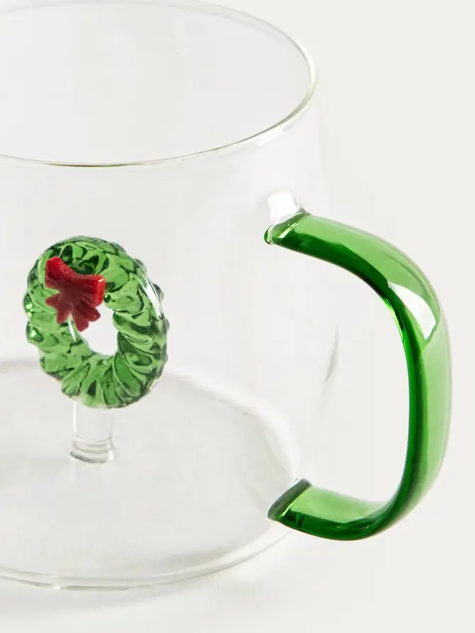 Szklanka GLOWEN z wieńcem 500 ml