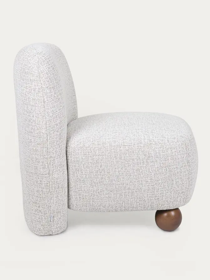 Fotel NORELLO beżowy 66x76x75,5 cm