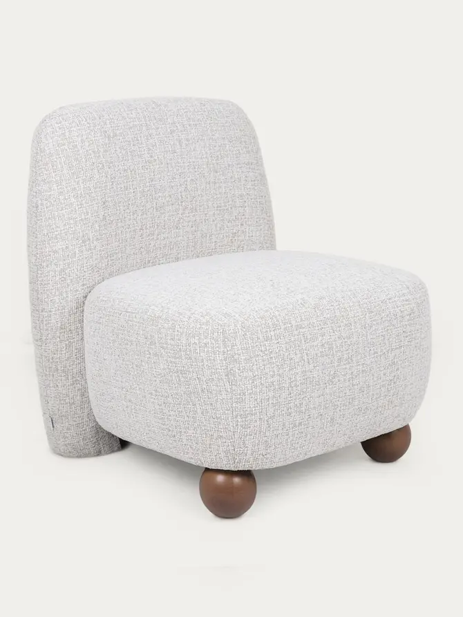 Fotel NORELLO beżowy 66x76x75,5 cm