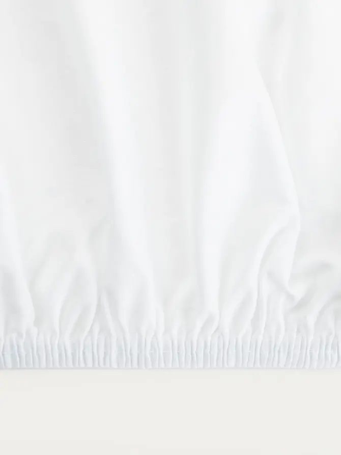Prześcieradło ZENA jersey białe 90x200 cm