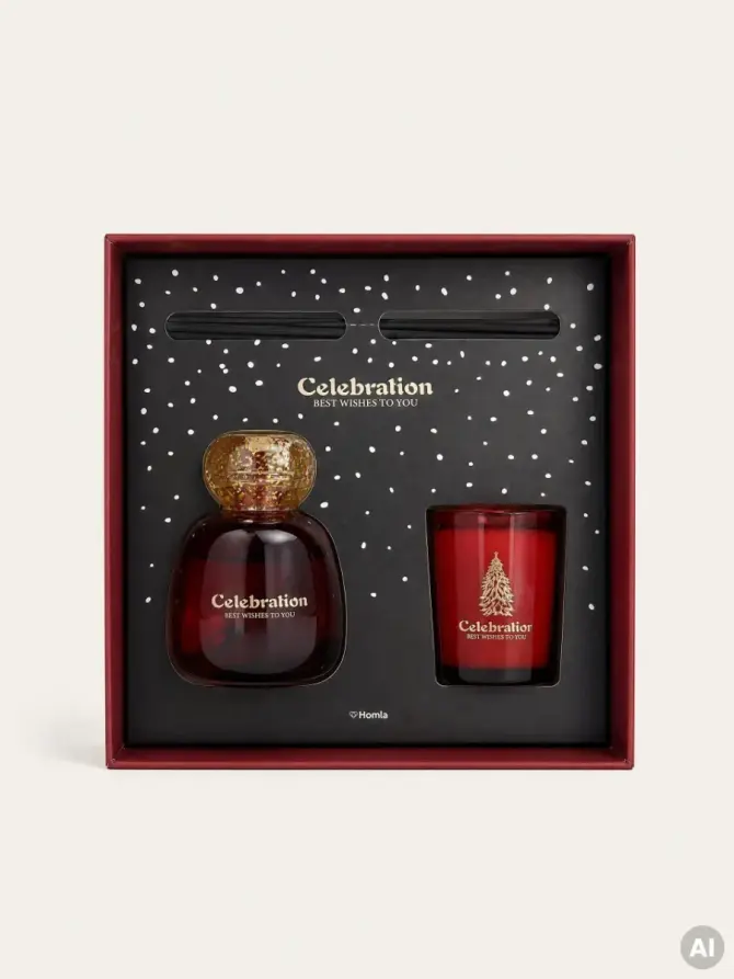 Zestaw zapachowy CELEBRATION Festive Berry 80 ml + 55 g