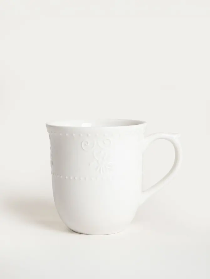 Kubek VISTAL porcelanowy biały 0,3 l