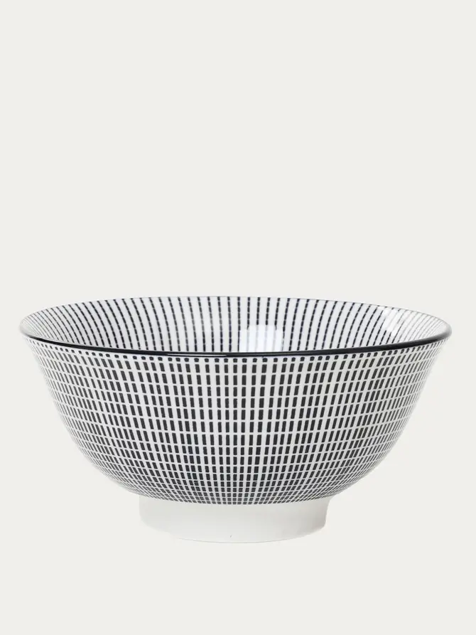 Miska NAVIA porcelanowa czarna 15 cm