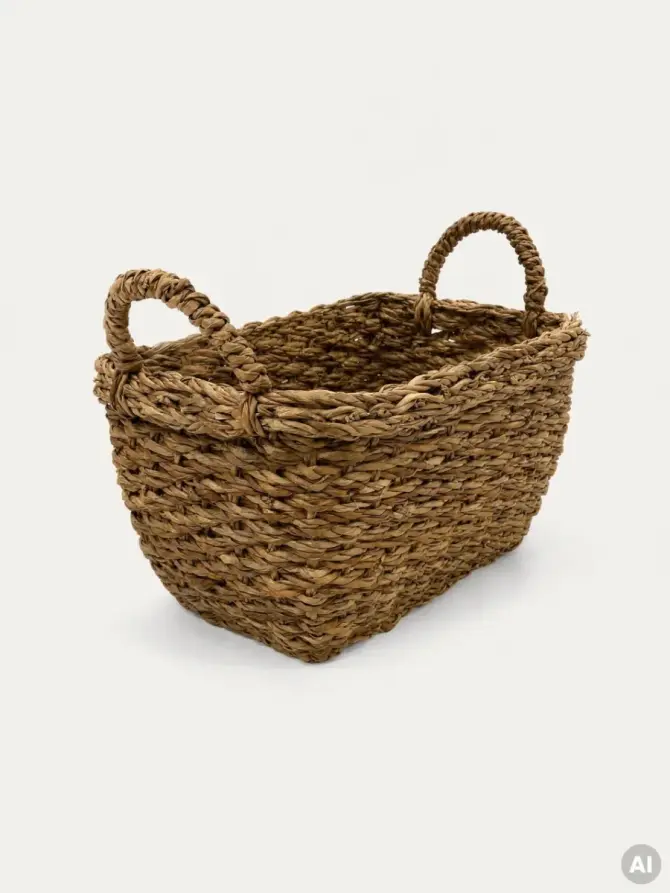Kosz do przechowywania DENAHI pleciony 30x20x18 cm