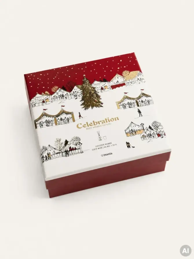 Zestaw zapachowy CELEBRATION Festive Berry 80 ml + 55 g