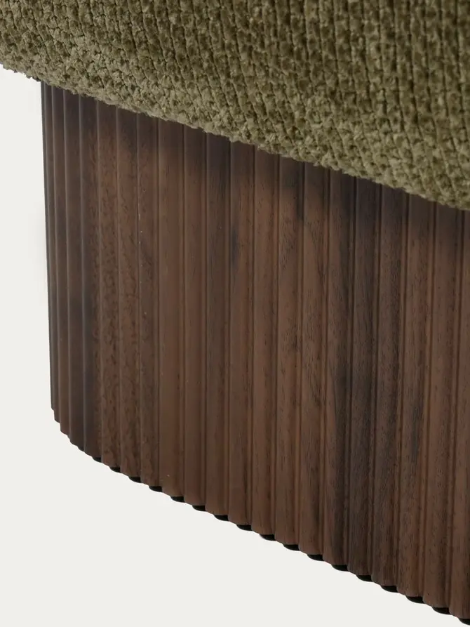 Ławka MAVERO ze schowkiem oliwkowa 110x45x46 cm
