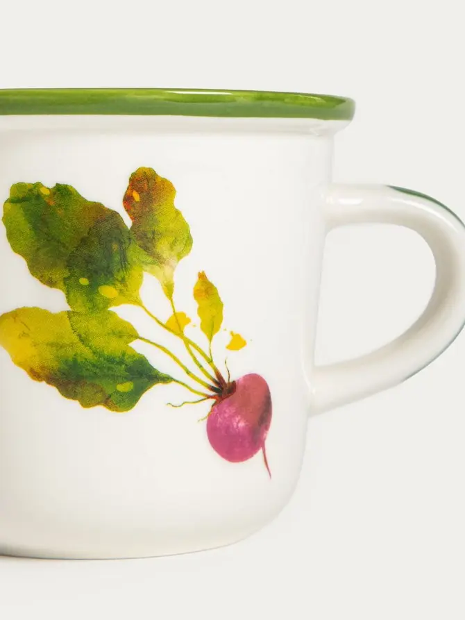 Kubek SKORD porcelanowy z burakiem 0,3 l