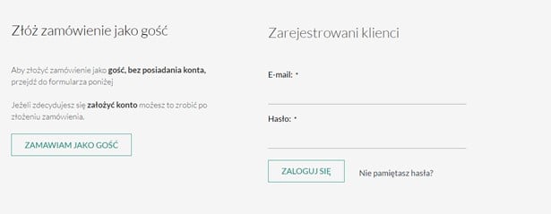 Składanie zamówienia